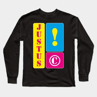 My name is Justus Long Sleeve T-Shirt